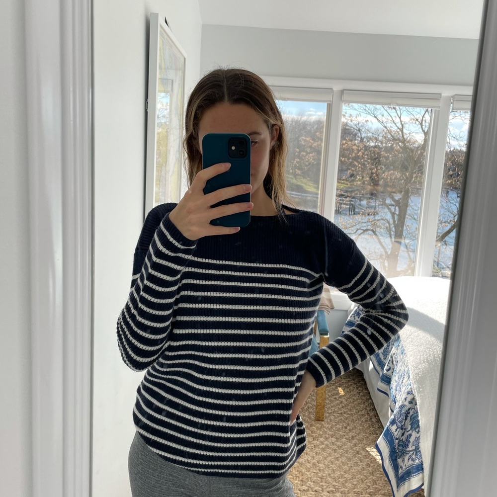 Gap Knit Striped Sweater